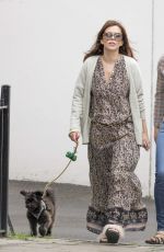 ANNA FRIEL Walks Her Dog Out in Windsor 05/16/2017