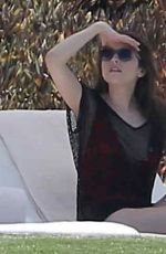 ANNA KENDRICK in Swimsuit at a Hot Tub in Los Cabos 05/14/2017