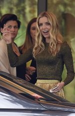 ANNABELLE WALLIS Leaves Her Hotel in Madrid 05/30/2017