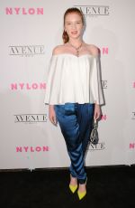 ANNALISE BASSO at Nylon Young Hollywood May Issue Party in Los Angeles 05/02/2017