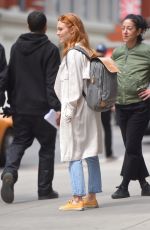 ANNASOPHIA ROBB Out and About in New York 05/11/2017