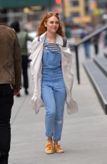 ANNASOPHIA ROBB Out and About in New York 05/11/2017