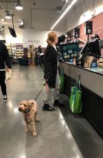 ANNASOPHIA ROBB Shopping at Whole Foods in New York 05/04/2017