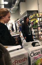 ANNASOPHIA ROBB Shopping at Whole Foods in New York 05/04/2017