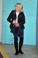 ANTHEA TURNER at ITV Studios in London 05/05/2017