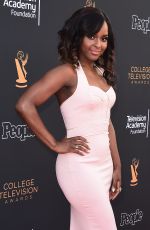 ANTOINETTE ROBERTSON at 2017 College Television Awards in Los Angeles 05/24/2017