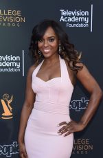 ANTOINETTE ROBERTSON at 2017 College Television Awards in Los Angeles 05/24/2017