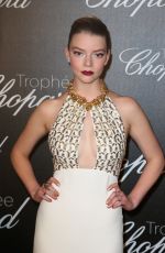 ANYA TAYLOR-JOY at Chopard Trophy Event in Cannes 05/22/2017