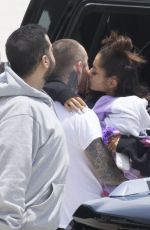 ARIANA GRANDE Arrivees at Her Home in Boca Raton from Manchester 05/23/2017