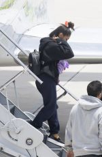 ARIANA GRANDE Arrivees at Her Home in Boca Raton from Manchester 05/23/2017
