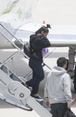 ARIANA GRANDE Arrivees at Her Home in Boca Raton from Manchester 05/23/2017