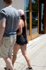 ARIEL WINTER in Shorts Arrives at a Gym in Los Angeles 05/19/2017
