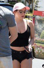 ARIEL WINTER in Shorts Arrives at a Gym in Los Angeles 05/19/2017