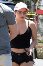 ARIEL WINTER in Shorts Arrives at a Gym in Los Angeles 05/19/2017