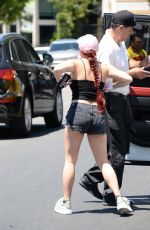 ARIEL WINTER in Shorts Arrives at a Gym in Los Angeles 05/19/2017