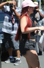 ARIEL WINTER Shows New Red Hair Color at Nine Zero One Salon in West Hollywood 05/19/2017