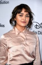 ARIELA BARER at ABC/Disney Media Upfront in Burbank 05/21/2017