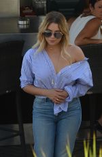 ASHLEY BENON in Jeans Out in Cannes 05/21/2017
