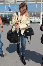 ASHLEY BENSON Arrives Airport in Nice 05/24/2017