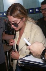 ASHLEY BENSON Arrives Airport in Nice 05/24/2017