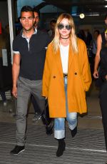 ASHLEY BENSON Arrives at Nice Airport 05/20/2017