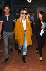 ASHLEY BENSON Arrives at Nice Airport 05/20/2017
