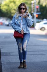 ASHLEY BENSON Leaves a Salon in West Hollywood 05/03/2017