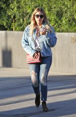 ASHLEY BENSON Leaves a Salon in West Hollywood 05/03/2017
