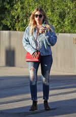 ASHLEY BENSON Leaves a Salon in West Hollywood 05/03/2017