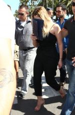 ASHLEY BENSON Out and About in Cannes 05/21/2017