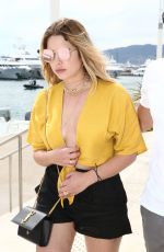 ASHLEY BENSON Out and About in Cannes 05/22/2017