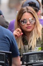 ASHLEY BENSON Out for Lunch in New York 05/27/2017
