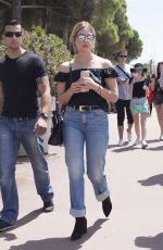 ASHLEY BENSON Out in Cannes 05/23/2017