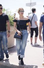 ASHLEY BENSON Out in Cannes 05/23/2017
