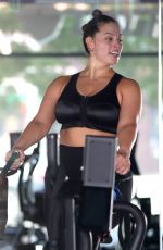 ASHLEY GRAHAM at a Gym in Los Angeles 05/24/2017