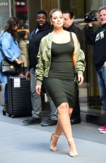 ASHLEY GRAHAM Heading to an Office Building in New York 05/10/2017