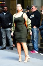 ASHLEY GRAHAM Heading to an Office Building in New York 05/10/2017
