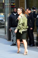 ASHLEY GRAHAM Heading to an Office Building in New York 05/10/2017