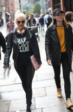 ASHLEY JAMES Arrives at Hoxton Radio in London 05/12/2017