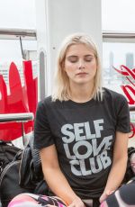 ASHLEY JAMES at World Meditation Day at The London Eye 05/15/2017