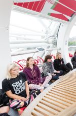 ASHLEY JAMES at World Meditation Day at The London Eye 05/15/2017