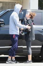 ASHLEY TISDALE and Christopher French Leaves a Gym in Studio City 05/30/2017