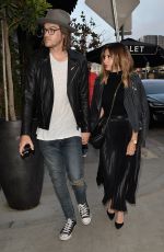 ASHLEY TISDALE and Christopher French Out in Hollywood 05/05/2017