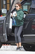 ASHLEY TISDALE Arrives at a Gym in Los Angeles 05/15/2017