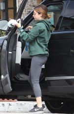 ASHLEY TISDALE Arrives at a Gym in Los Angeles 05/15/2017