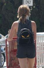 ASHLEY TISDALE Shopping at Trader Joe