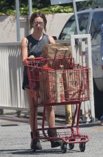 ASHLEY TISDALE Shopping at Trader Joe