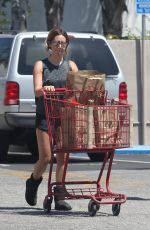 ASHLEY TISDALE Shopping at Trader Joe