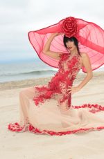 BAI LING on the Set of a Photoshoot in Marina Del Rey 05/05/2017