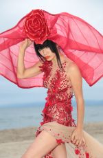 BAI LING on the Set of a Photoshoot in Marina Del Rey 05/05/2017